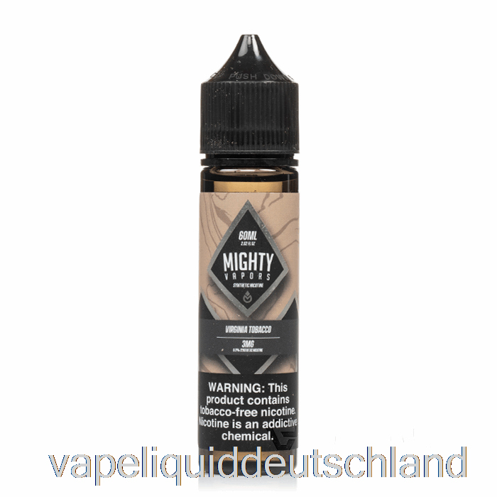 Virginia-Tabak – Mighty Vapors – 60 Ml, 6 Mg, Vape Deutschland